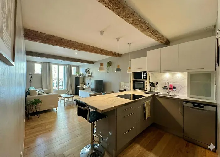 T2 De Charme Renove - Centre - 5 Min Du Castillet Apartment